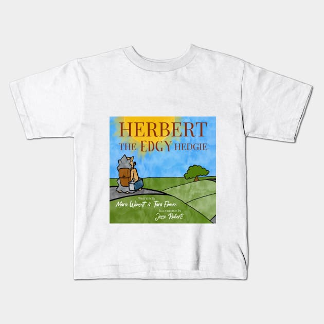Herbert the Edgy Hedgy Kids T-Shirt by jesrobart